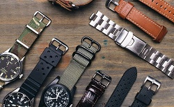 Ремешки и браслеты для часов: стили и используемые материалы