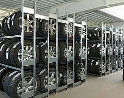 Стеллажи для хранения колес: требования, сборка и монтаж конструкций